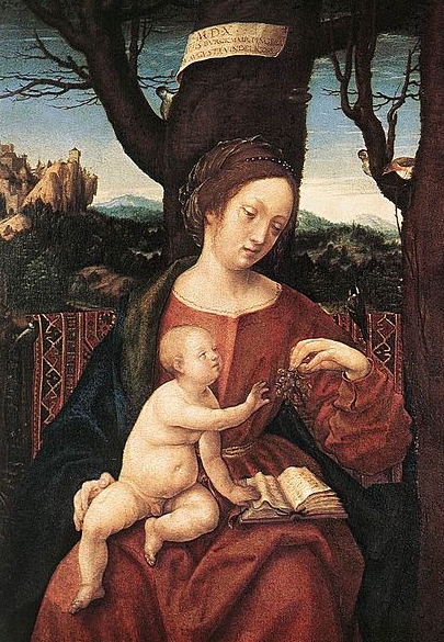 HERRERA, Francisco de, the Elder Madonna with Grape